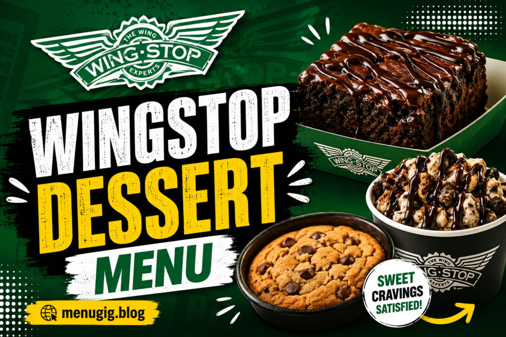 Wingstop Dessert Menu with Prices 2026