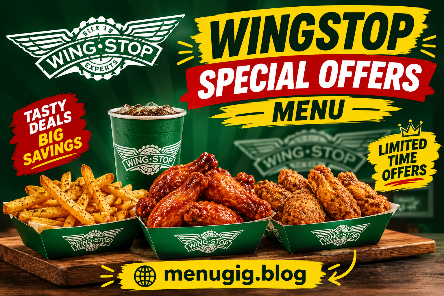 Wingstop Special Offers Menu with Prices 2026