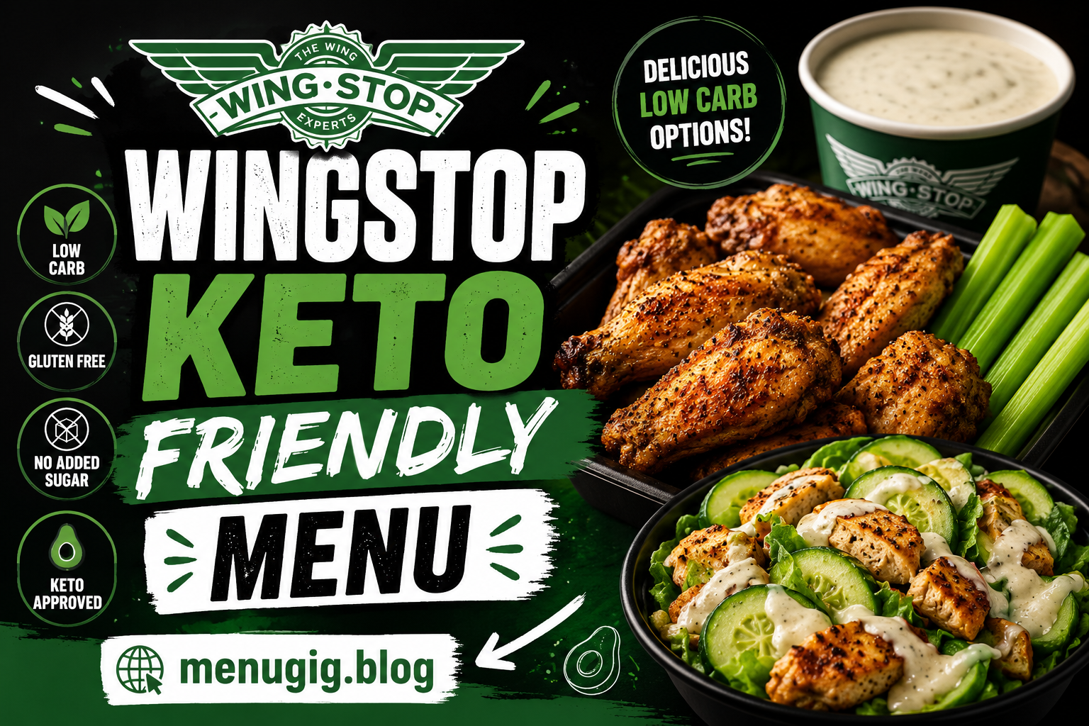 Wingstop Keto Friendly Menu with Prices 2026
