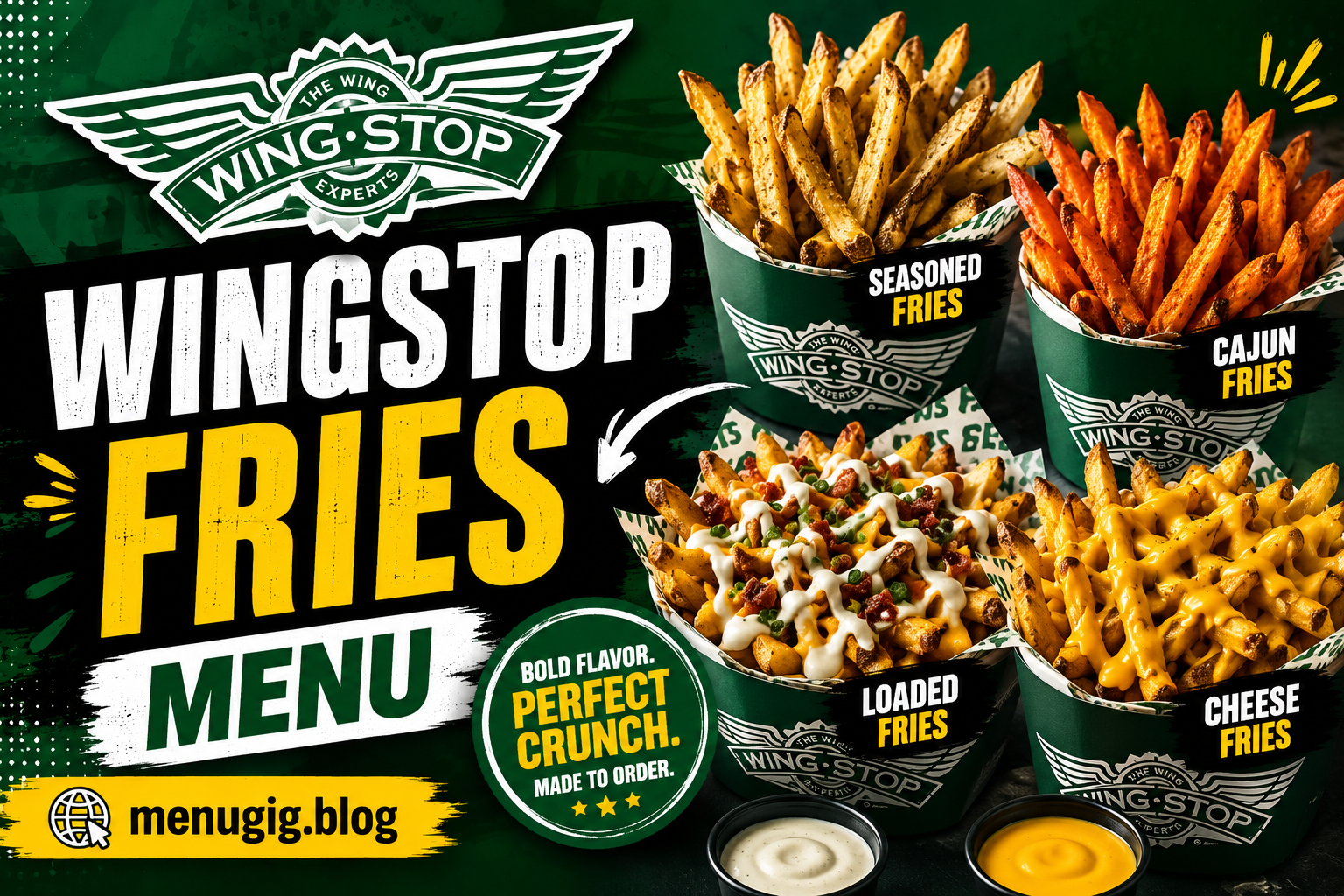Wingstop Fries Menu with Prices 2026